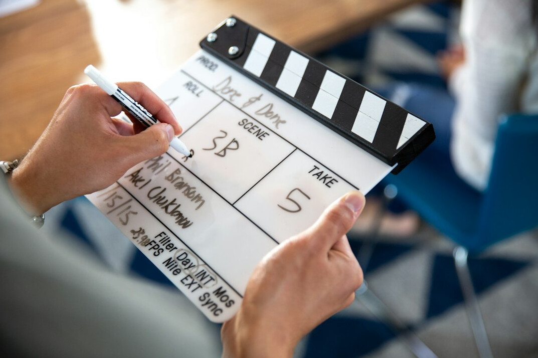 filmmaker planning storyboard