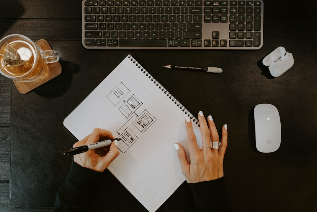 filmmaker planning storyboard
